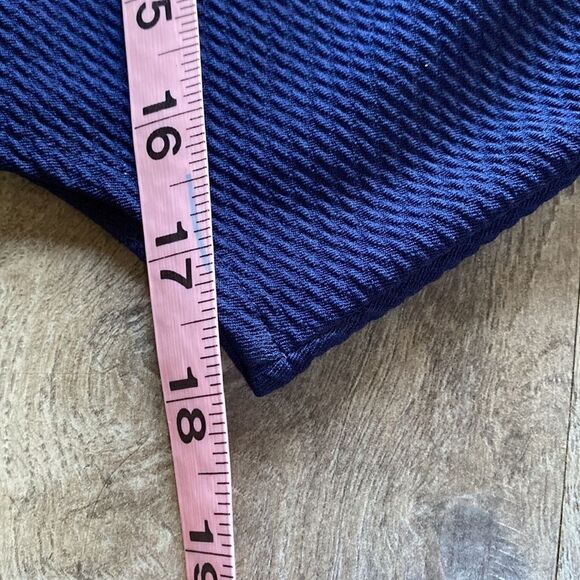 Soprano Navy Blue Lace Detail Tank Dress Women’s Size Large - Picture 6 of 11